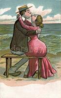 Seaside kiss litho