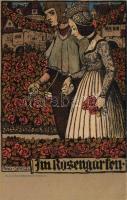 Rose-garden s: Ferd Spiegel Litho