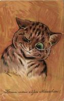 Come here my sweet Mousie litho s: Louis Wain (Rb EB)