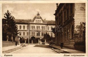 1929 Kaposvár, Állami reálgimnázium (ázott / wet damage)