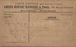 Erotic hand-drawn pencil (Danish Red-Cross PS card)