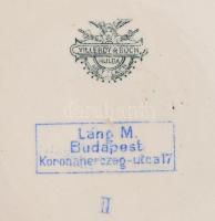 Villeroy & Boch: Grand Hotel Hungary éjjeli edény, alján Láng M. Budapest kereskedői jelzéssel, ...