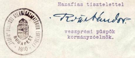 1931 Zsófia Országos Gyermekszanatórium Egyesület (Lord Rothermere fővédnöksége alatt) gépelt levele...