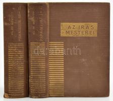 Wl[adysław] St[anisław] Reymont: Parasztok I-VI. köt. [Két kötetben.] Regény. Ford.: Tomcsányi János. Halhatatlan Könyvek. Bp.,1934, Dante. Harmadik kiadás. Kiadói egészvászon-kötés, kopott borítóval, kissé laza fűzéssel.