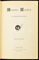 Ludovic Halévy elbeszélései I-II. köt. Uj Dekameron III-IV. köt. Bp., 1893., Ráth Mór. Kiadói aranyo...