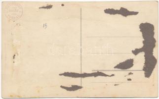 1928 Tusnádfürdő, Baile Tusnad; fürdővendégek csoportja / group of spa guests. Adler photo (vágott /...