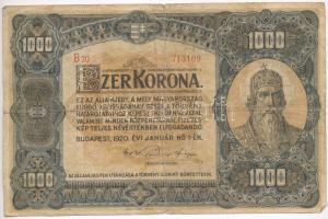 1920. 1000K "B20 713109" T:F,VG