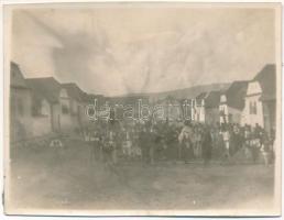 Homoróddaróc, Székelydaróc, Draas, Drauseni; erdélyi népviselet / Transylvanian folklore. photo (non PC) (vágott / cut)