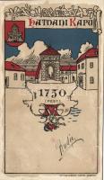 1899 Budapest V. Az egykori Hatvani kapu litho