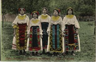 1912 Román népviselet. Weisz Adolf kiadása / Romanian folklore (EK)