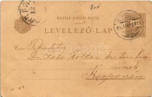 1900 Budapest XIV. Városliget, Ezredéves Országos Kiállítás, Reneszánsz (Renaissance) udvar. barna 2...