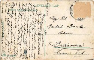 1924 Késmárk, Kezmarok; Thököly vár kápolna belseje / castle chapel interior (Rb)