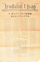 1956. október 23. Az Irodalmi Újság különkiadása, benne a Magyar Írók Kiáltványa