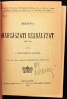 Harcászati Szabályzat I. Bp., 1938. Stádium. Kiadói papírkötésben 322p