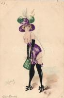 Lady in purple handmade s: Ts Roberty