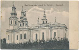 Szaniszló, Stanislau, Sanislau; Biserica gr. cat. romana / Román görögkatolikus templom / Romanian Greek Catholic church (fa)