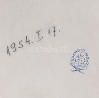 Herendi zöld virágmintás tálka. Kézzel festett, jelzett, minimális kopással, d: 10,5 cm