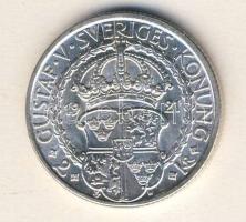 Svédország 1921. 2K Ag "400. évforduló" T:2