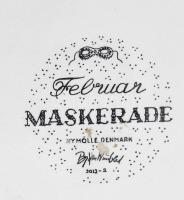 Bjorn Wiinblad terv., Nymolle Denmark: Karneváli díszítésű falidísz. Jelzett, hibátlan, d: 15 cm