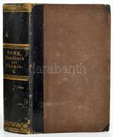 Rose, Heinrich: Handbuch der analytischen Chemie. I. köt. Berlin, 1838., Ernst Siegfried Miller. Vie...