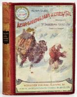 [Hedin, Sven (1865-1952)] Sven Hedin: Ázsia sivatagjain keresztül. Átdolgozta: Dr. Thirring Gusztáv. Magyar Földrajzi Társaság Könyvtára Bp.,(1902),Lampel R. (Wodianer F. és Fiai), 1 t.+220+4 p.+14 t.(Egészoldalas fekete-fehér képtáblák.) + 2 (térképek, közte egy nagyméretű kihajtható térkép-melléklet) t.Egészoldalas és szövegközti képekkel illusztrált. Kiadói aranyozott, illusztrált félvászon-kötésben,kissé sérült gerinccel, első előzéklap nélkül, térképen beszakadással