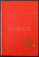 Illetékbélyeg gyűjtemény A4-es berakóban, benne városi illetékbélyegek és levélzárók is
