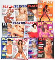 2000 Playboy erotikus magazin teljes évfolyama, 12 db szám (2000. január-december), a címlapokon Pamela Anderson, Bíró Ica, Détár Enikő, stb. Az április számban Szász Endre képzőművésszel készült interjú.