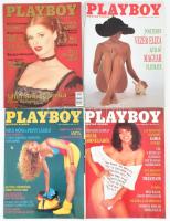 1993-1999 Playboy erotikus magazin 4 db száma: 1993. január, február, március + 1999. december