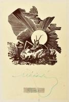 Mécs László összes versei 1920-1940. Számozott, 8544. számú (?) és a szerző, Mécs László (1895-1978)...