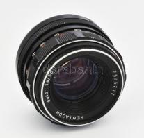 Praktica LTL 3 fényképezőgép Zeiss Triotar 4/135 objektívvel + Pentacon 1.8/50 objektív + objektív t...