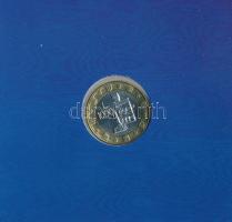 San Marino 1997. 1000L bimetál "A kastély építésének ezredfordulója" karton dísztokban T:U...