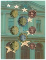 Svédország 2003. 1c-2E (8xklf) próbaveret forgalmi sor karton dísztokban T:UNC
Sweden 2003. 1 Cent ...