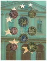 Svédország 2003. 1c-2E (8xklf) próbaveret forgalmi sor karton dísztokban T:UNC
Sweden 2003. 1 Cent ...