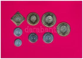 Holland Antillák 2000. 1c - 5G (8xklf) forgalmi sor szettben, karton dísztokban T:UNC
Netherlands A...
