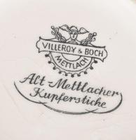 Villeroy & Boch Atl-Mettlacher Kupfertische váza. Jelzett, hibátlan, m: 33 cm