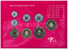 Holland Antillák 2004. 1c - 5G (8xklf) forgalmi sor szettben, karton dísztokban T:BU 
Netherlands A...