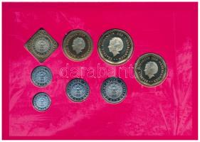 Holland Antillák 2004. 1c - 5G (8xklf) forgalmi sor szettben, karton dísztokban T:BU 
Netherlands A...