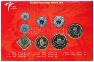 Holland Antillák 2006. 1c - 5G (8xklf) forgalmi sor szettben, karton dísztokban T:BU 
Netherlands A...