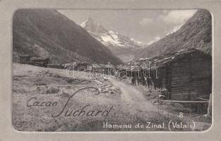 Hammeau de Zinal (Valais) Suchard commercial