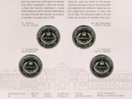 Ausztrália 2016. 1$ Al-bronz "II. Erzsébet" (4xklf verdejellel) "Australia's fir...