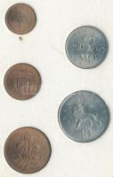 Nagy-Britannia 1968-1971. 1/2p-10p (5xklf) "Nagy-Britannia első decimális érméi" forgalmi ...