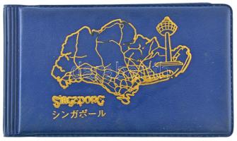 Vegyes: Szingapúr és Malajzia 1976-1987. Közös forgalmi összeállítás műbőr tokban (12xklf) T:UNC,AU
...