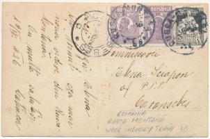 1926 Ruszkabánya, Rusca Montana; gőzmozdony, vonat / locomotive, train. photo (fl)