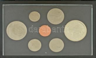 Kanada 1979. 1c-1$ "II. Erzsébet" (6xklf) + 1979. 1$ Ag "Griffon" forgalmi sor e...