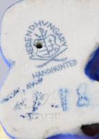 Herendi kínai figura, kézzel festett, jelzett, hibátlan, m: 12,5 cm