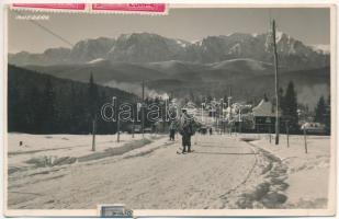 Predeál, Predeal; síelők, téli sport / skiers, winter sport. photo