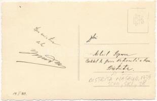 1934 Beszterce, Bistritz, Bistrita; síelők, téli sport / skiers, winter sport. photo