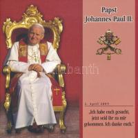 Máltai Lovagrend 2005. 1L Cu-Ni (5xklf) "II. János Pál pápa" érmeszett karton dísztokban T:BU Sovereign Order of Malta 2005. 1 Lira Cu-Ni (5xdiff) "Pope John Paul II" coin set in cardboard case C:BU