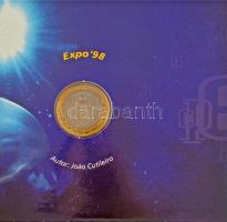 Portugália 1998. 1E-200E (7xklf) + 200E "Expo 98" forgalmi sor, karton dísztokban, külső t...