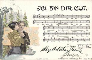 1899 Ich bin dir gut sheet music
